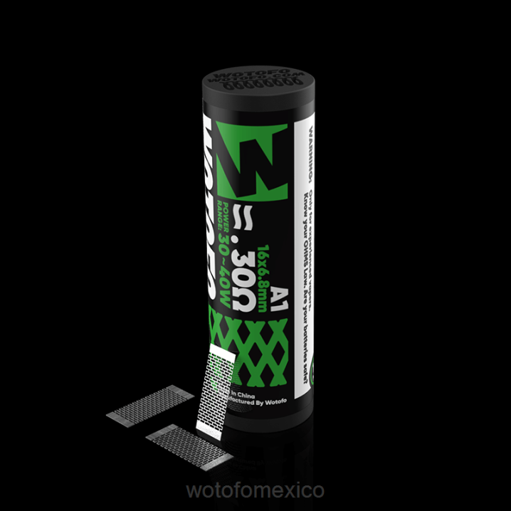 Vaporizador Wotofo - Wotofo bobina estilo malla VLN6315 perfil ps 0.3ohm 10 piezas
