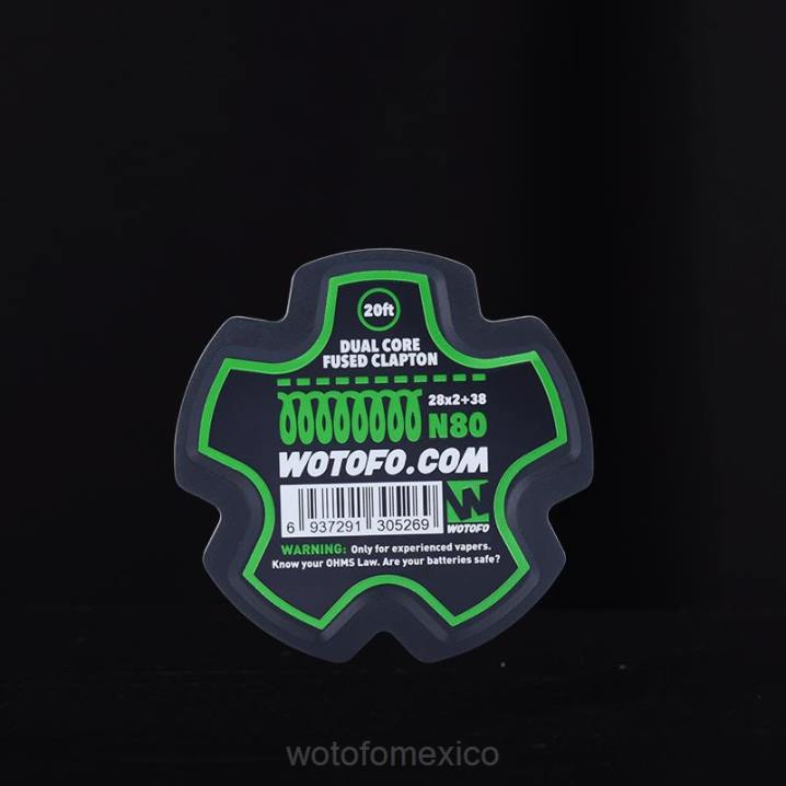 Vaporizador Wotofo - Wotofo carrete de alambre prefabricado VLN6345 Clapton fusionado de doble núcleo - 28*2+38