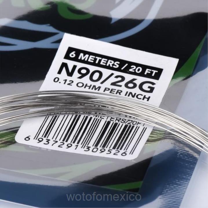 Vaporizador Wotofo - Wotofo carrete de alambre prefabricado VLN6345 Clapton fusionado de doble núcleo - 28*2+38