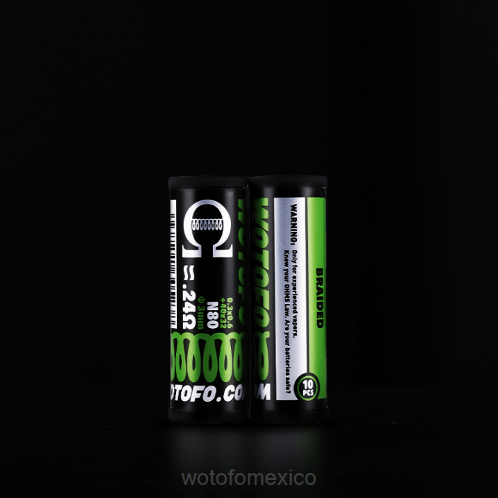 Wotofo Desechable - Wotofo bobinas prefabricadas VLN6314 Clapton fusionado de doble núcleo 0,28 ohmios 10 Uds.