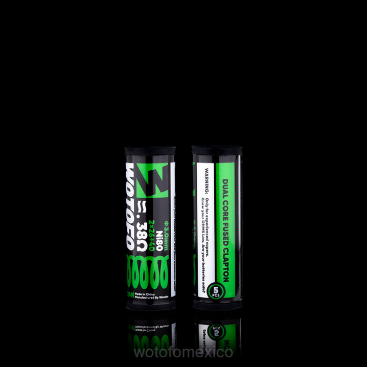 Wotofo Desechable - Wotofo bobinas prefabricadas VLN6314 Clapton fusionado de doble núcleo 0,28 ohmios 10 Uds.