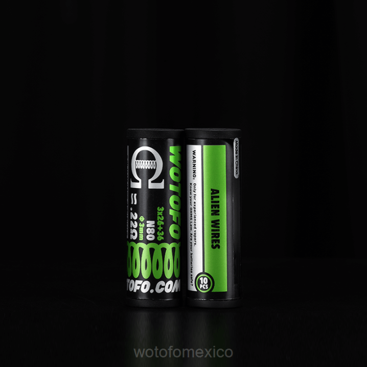 Wotofo Desechable - Wotofo bobinas prefabricadas VLN6314 Clapton fusionado de doble núcleo 0,28 ohmios 10 Uds.
