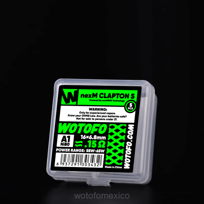 Wotofo Monterrey - Wotofo NEXMESH bobina de malla VLN6312 nexmesh clapton s 5uds