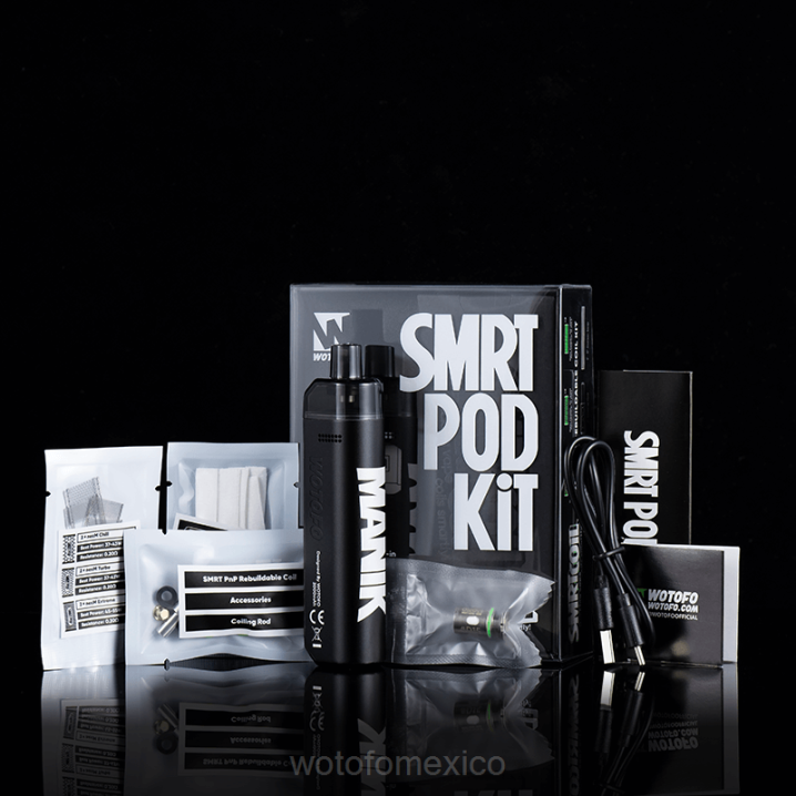 Wotofo Vape Flavours - Wotofo SMRT kit de cápsulas VLN63 kit rpm2 negro azul