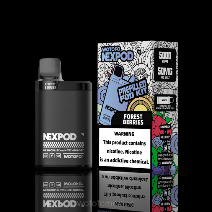 Wotofo Vape Review - Wotofo NEXPOD kit de 20 mg VLN68 caja todo incluido