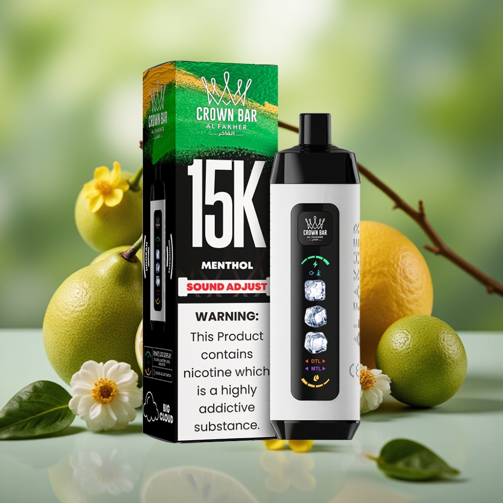 Al Fakher 15k Ice Adjust Clouds Dispositivo Desechable 15000 puffs 22ml Mentolado