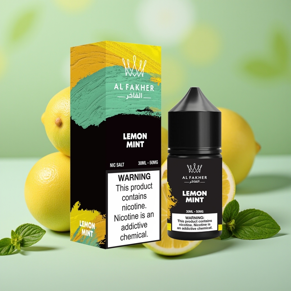 AL Fakher Nicotine Salt 6000 puffs 50MG menta limón 30ml