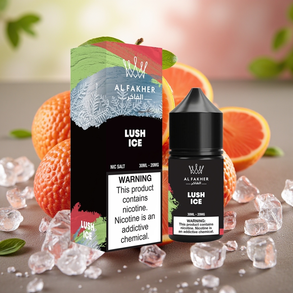 AL Fakher Nicotine Salt E-Liquid 30ml20MG Lush Ice Sabores Fuertes
