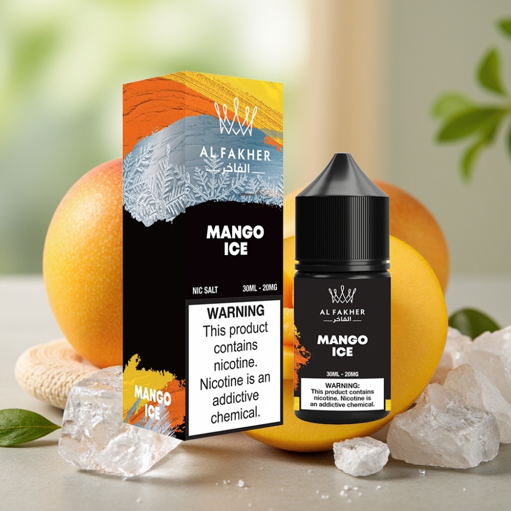 AL Fakher Nicotine Salt E-Liquid 30ml 20MG Mango Ice Sabores