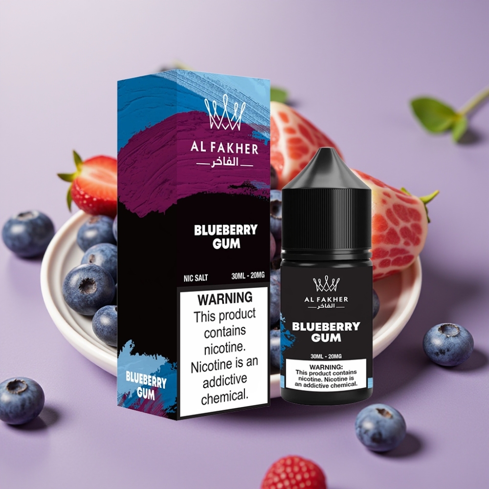AL Fakher Nicotine Salt E-Liquid 30ml Chicle de Arándano 20MG
