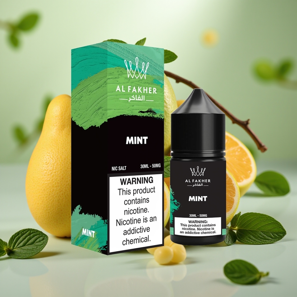 AL Fakher Nicotine Salt E-Liquid 30ml Sabores Menta 50MG