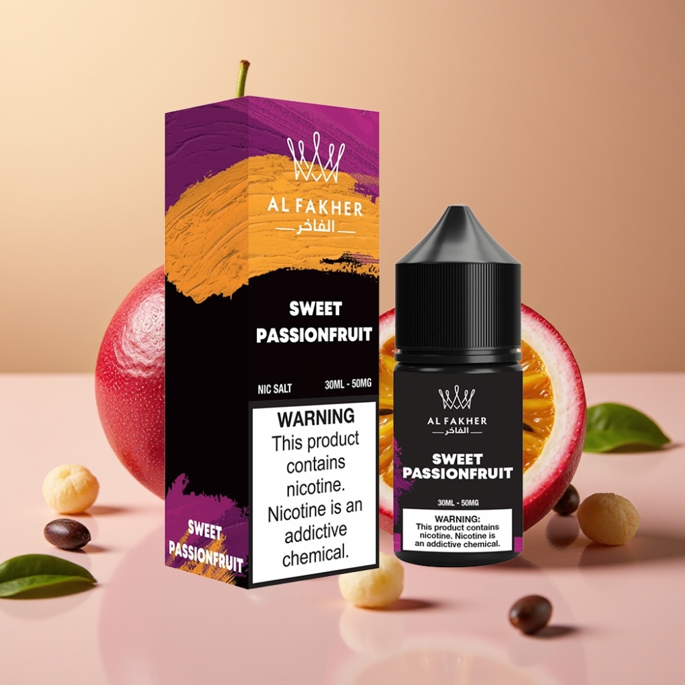 AL Fakher Nicotine Salt Puffs 30ml Pasión Frutal 50MG