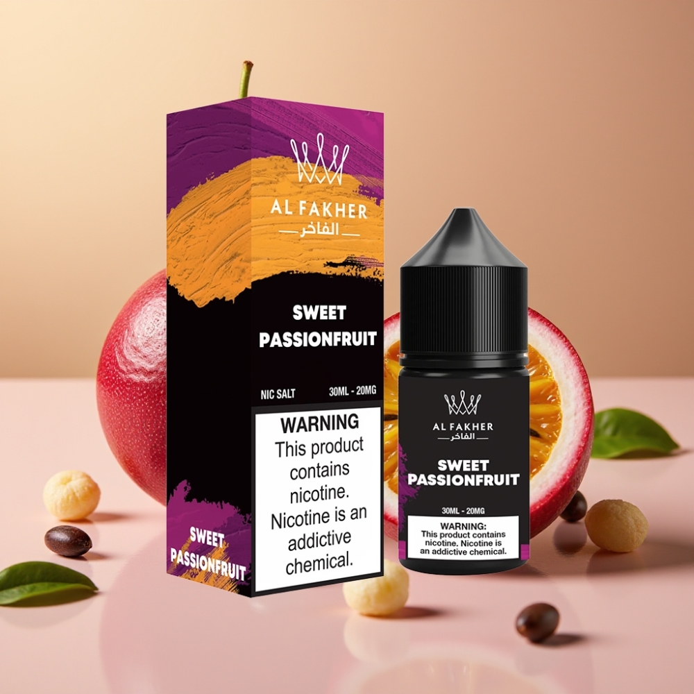AL Fakher Nicotine Salt Puffs 30ml Pasión Frutal Dulce 20MG