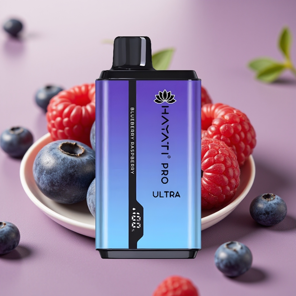 Hayati Pro Ultra 15000 Puffs 2×12ml Arándano Frambuesa 2%