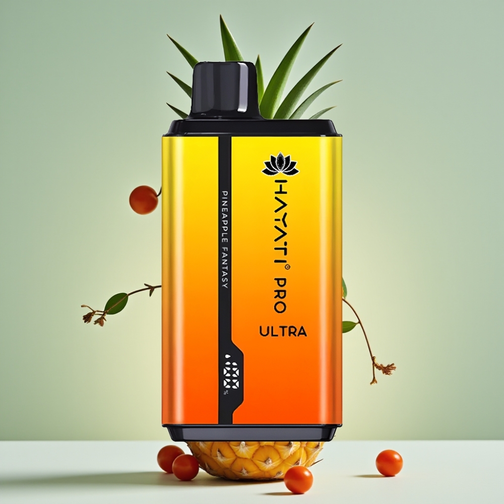 Hayati Pro Ultra 15000 Puffs 850mAh Fantasía de Piña 2×12ml