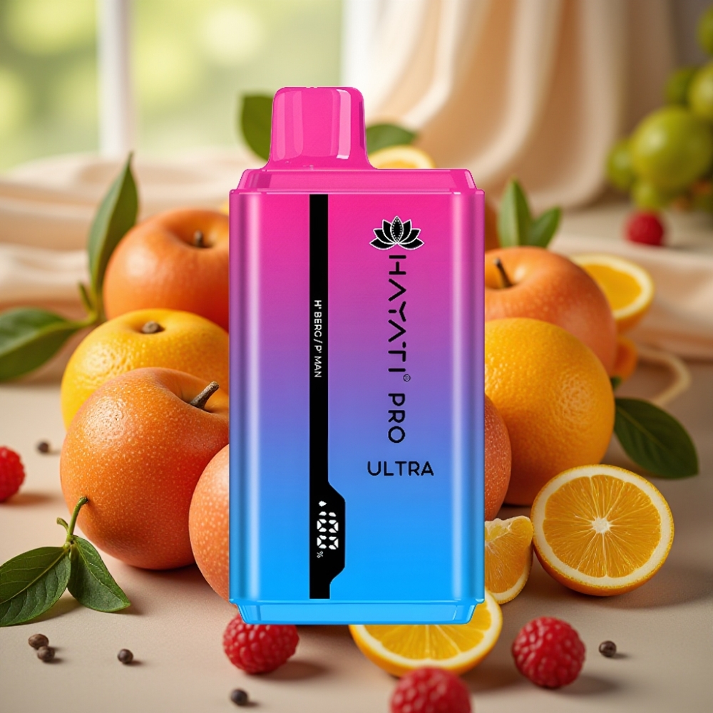 Hayati Pro Ultra 15000 Puffs 850mAh Sabor H' Berg P' Man
