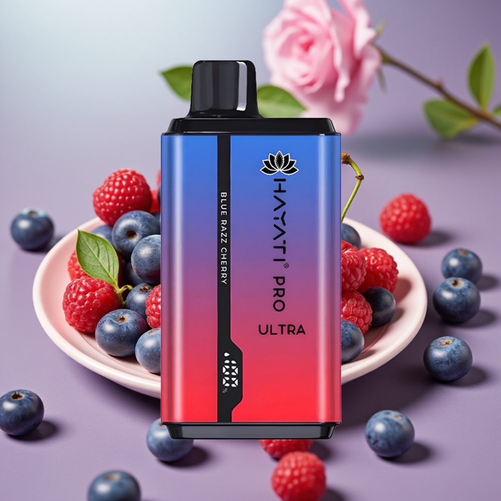 Hayati Pro Ultra 15000 Puffs Dispositivo Desechable 2×12ml Cereza Blue Razz