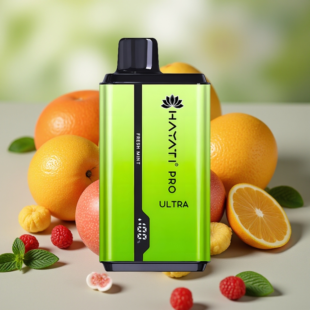 Hayati Pro Ultra 15000 Puffs Mentolado Fresco 2×12ml 2%