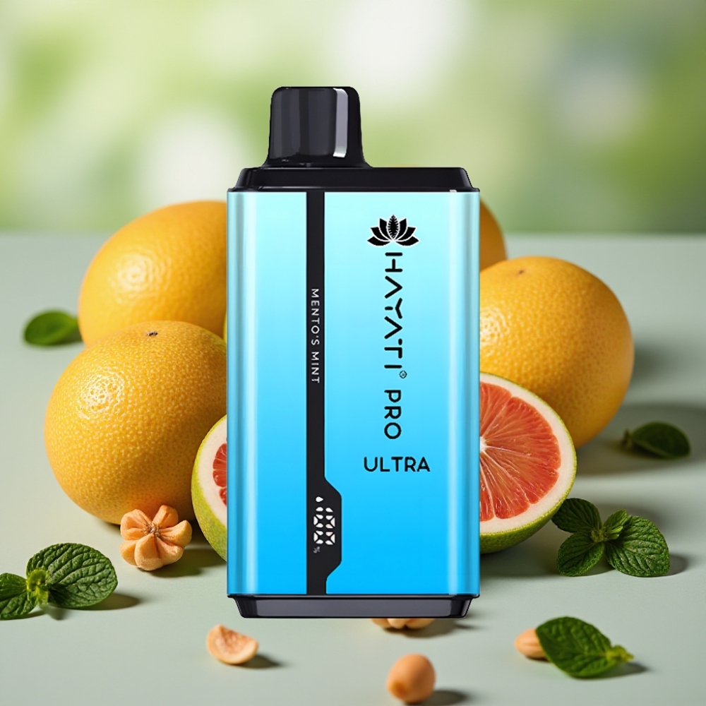 Hayati Pro Ultra 15000 Puffs Mentolado de Menta 2×12ml 2%