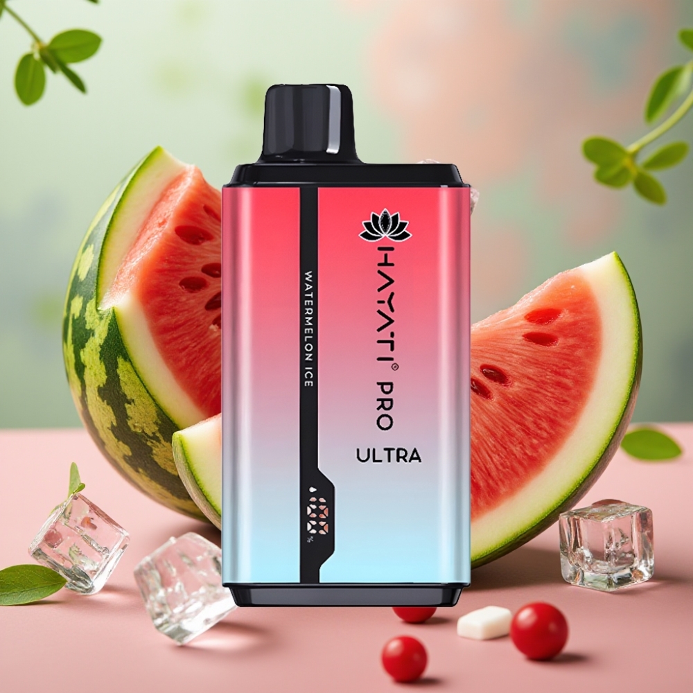 Hayati Pro Ultra 15000 Puffs Sandía Hielo 2×12ml 2%