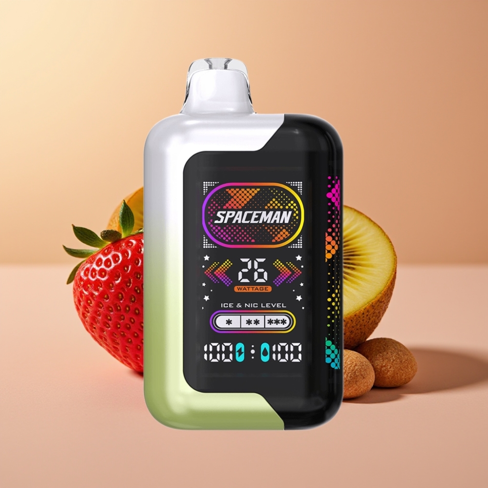 SMOK SPACEMAN SP40000 Zero Nic 20ml Fresa Kiwi Pantalla LED