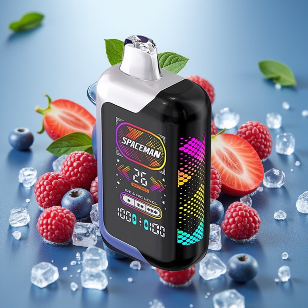 SMOK Spaceman SP40000 40000 Puffs 0% Nic Azul Frambuesa Hielo 20ml 1000mAh