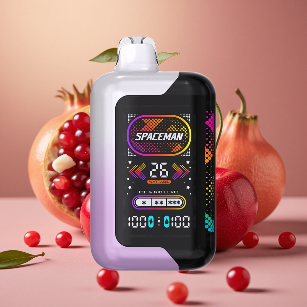SMOK Spaceman SP40000 40000 Puffs 0% Nicotina 20ml Cereza Granada