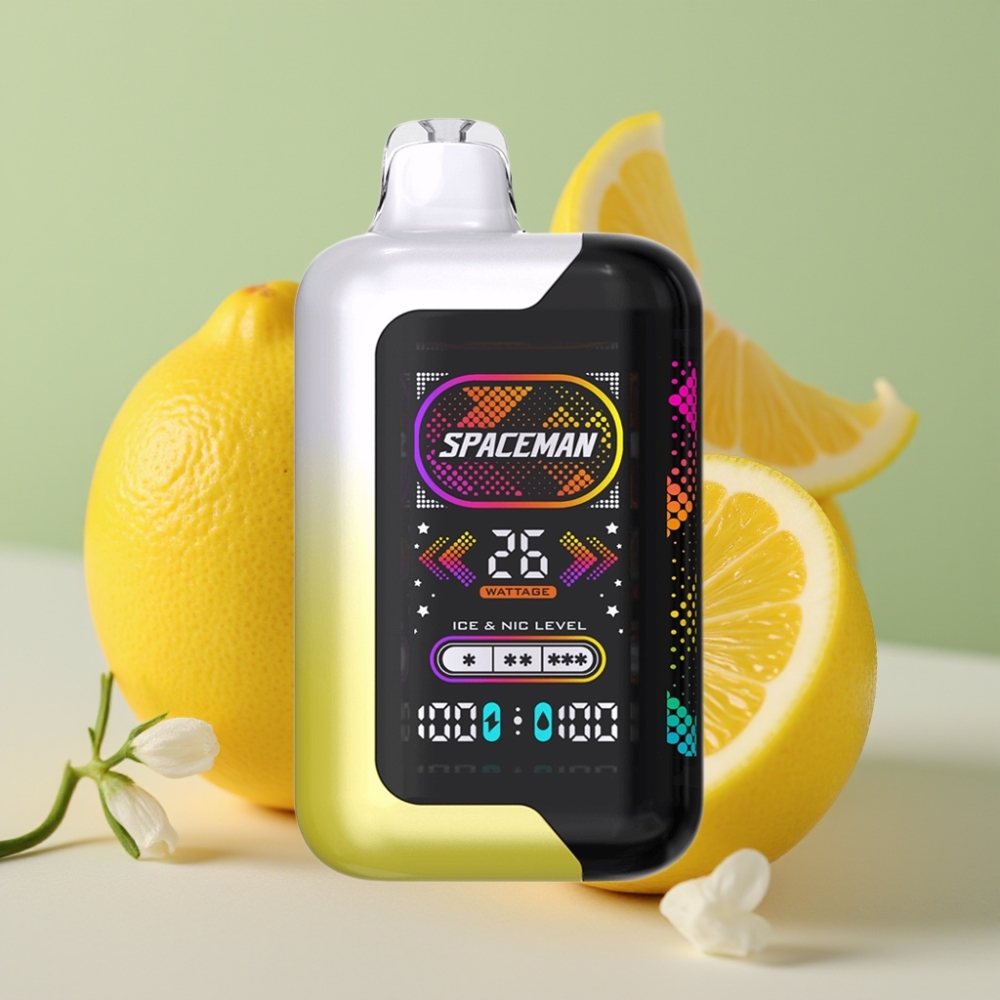 SMOK Spaceman SP40000 40000 Puffs 0% Nicotina 20ml Limón Pop Pantalla LED
