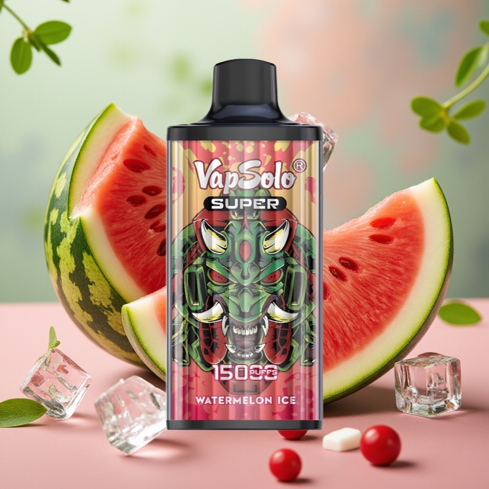 Vapsolo Super 15000 Puffs 40ml 850mah Sandía Helada