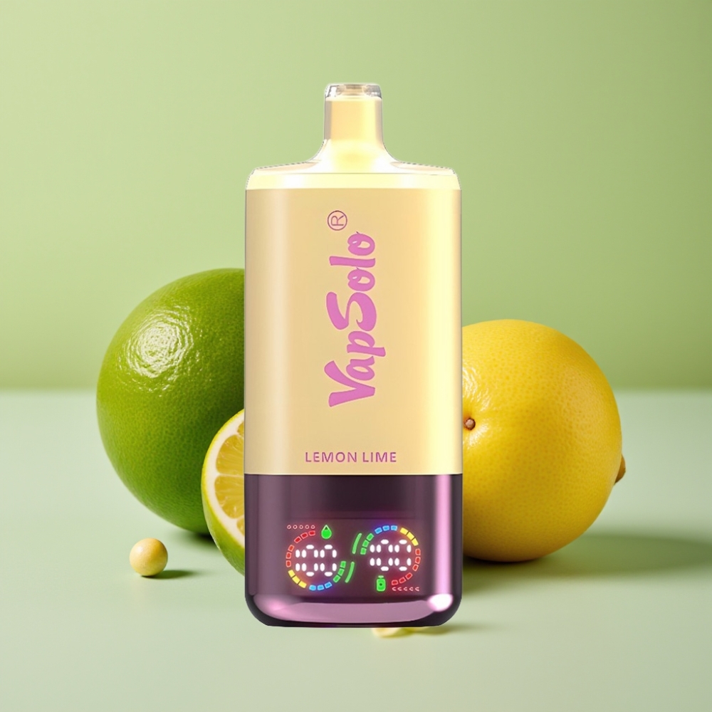 VapSolo Triple 30000 Puffs 40ml 20/50mg Lima Limón Tipo-C