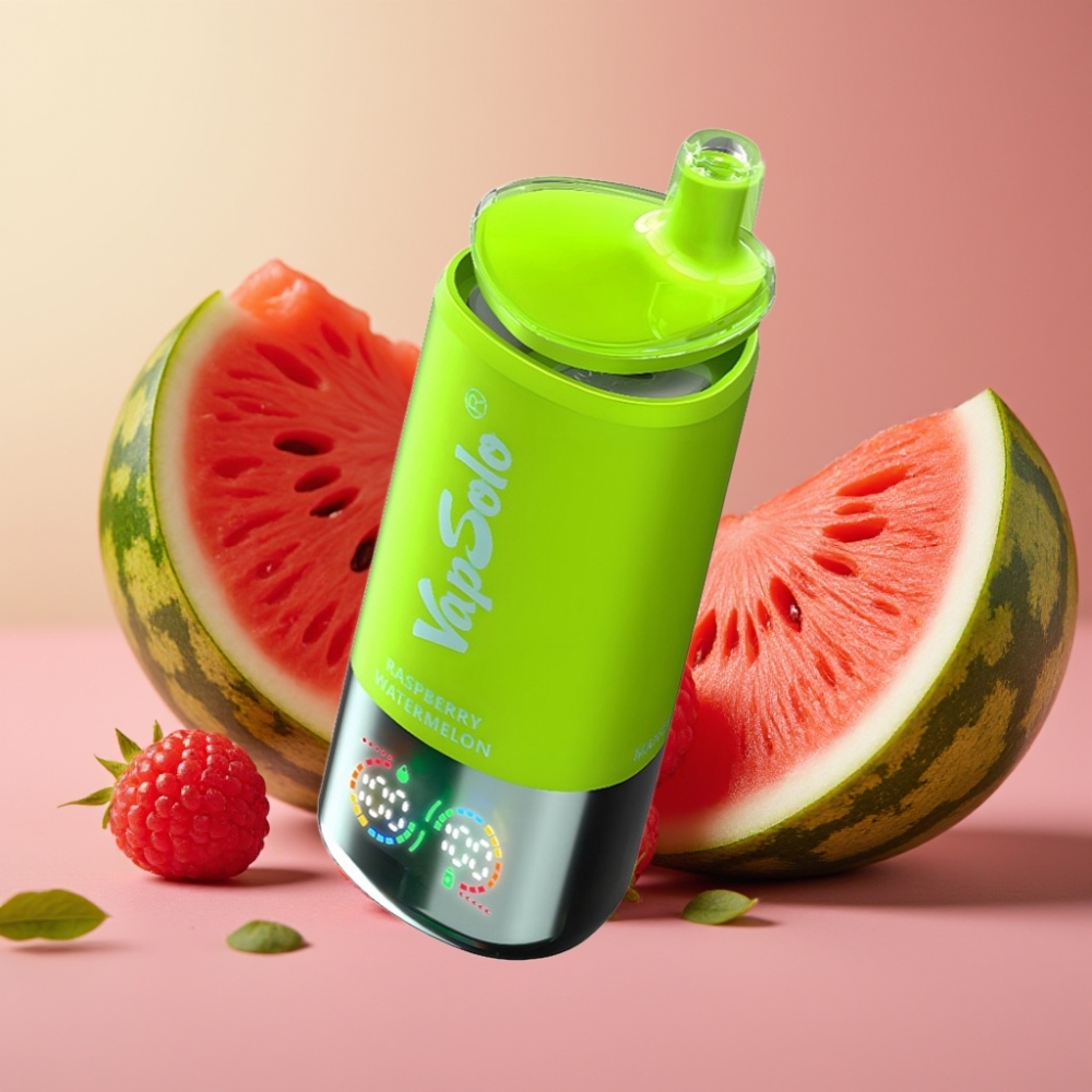 VapSolo Triple 30000 Puffs 40ml Frambuesa Sandía Tipo-C 50mg/ml