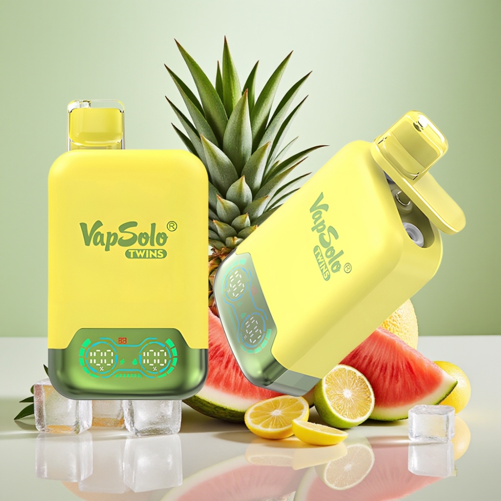 Vapsolo Twins 20000 Puffs 40ml 20mg/50mg Piña Coco & Sandía Hielo