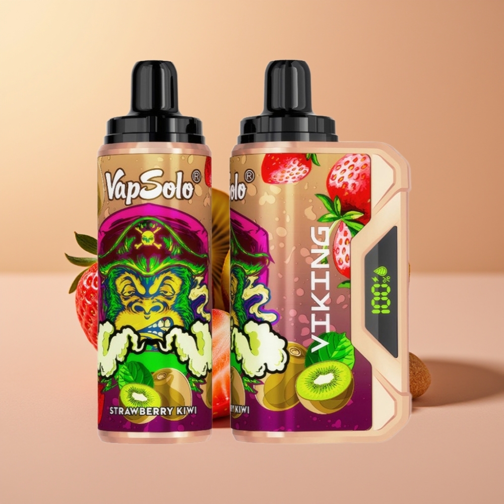 VapSolo VIKING 12000 Puffs 22ml Fresa Kiwi 50 mg/ml