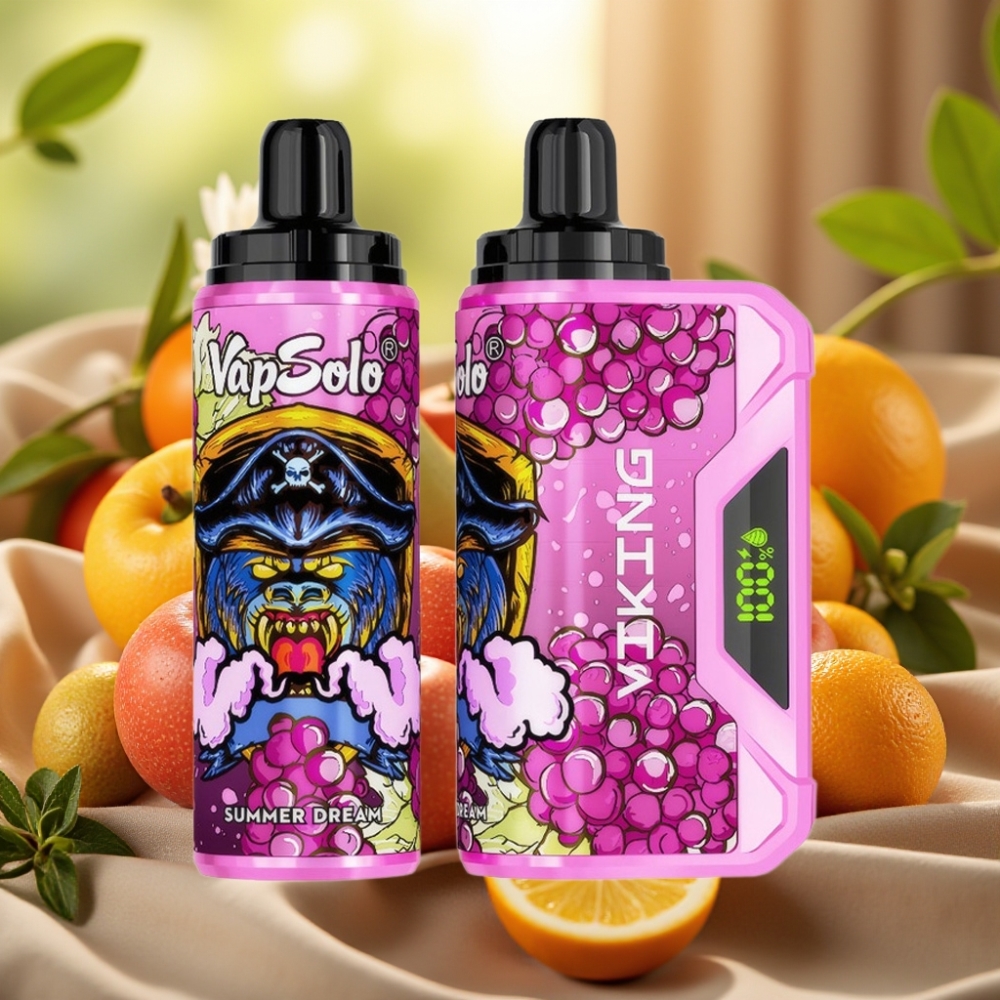 VapSolo VIKING 12000 Puffs 22ml Sueño de Verano Tipo-C