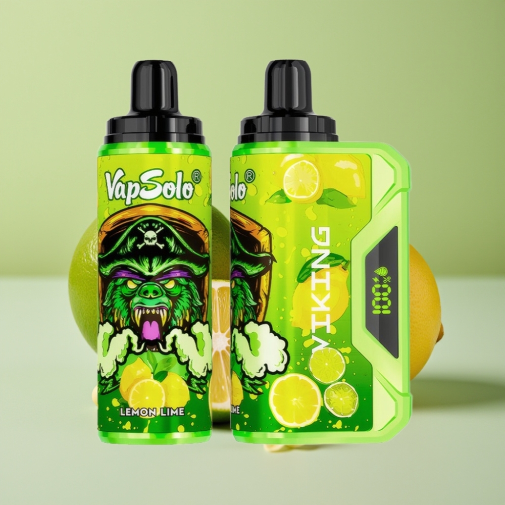 VapSolo VIKING 12000 Puffs E-Líquido 22ml Lima Limón