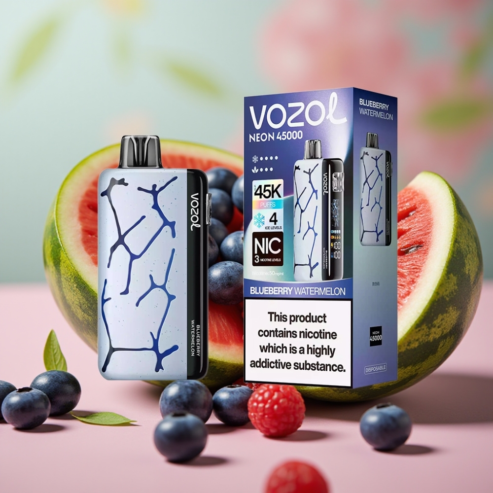 Vozol Neon 45K 45000 Puffs 20ml 50mg Sandía Arándano Ajustable