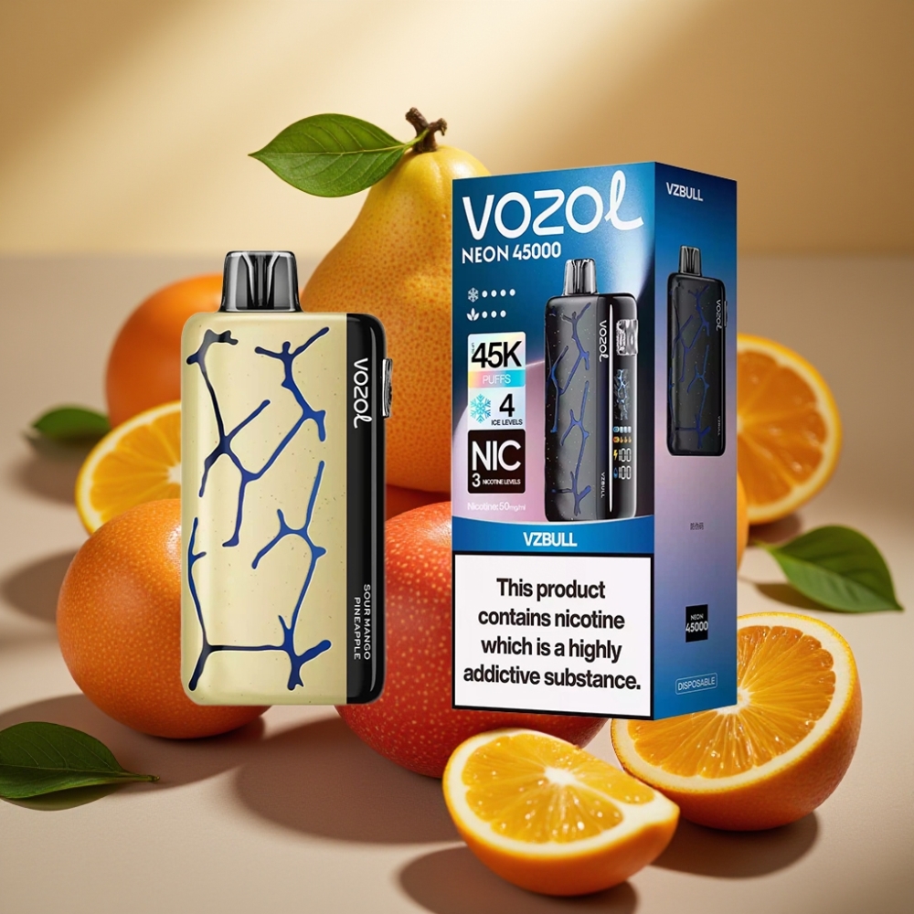 Vozol Neon 45K 45000 Puffs Vape Desechable 20ml 50mg 800mAh
